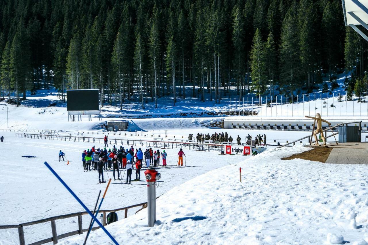 Cosy Lodge Pokljuka Goreljek Eksteriør bilde